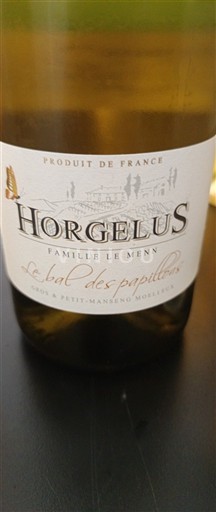 Sud-Vest Côtes de Gascogne Horgelus Le bal des papillons 2024