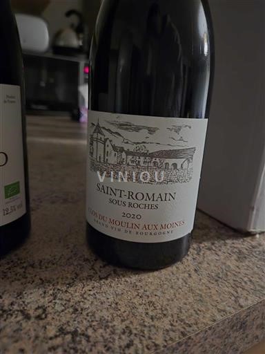 Burgund Saint-Romain Grand Cru Clos Du Moulin Aux Moines Sous Roches 2020