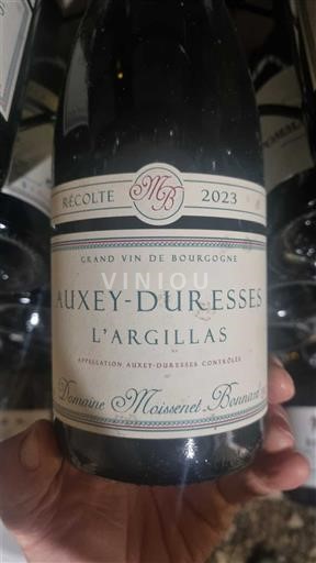 Bourgogne Auxey-Duresses Grand Cru Domaine Moissenetbonnard L'Argillas 2023