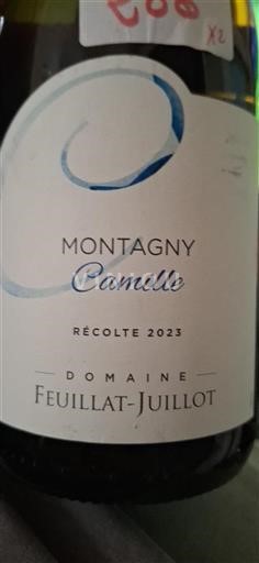 Burgundi Montagny Feuillatjuillot Camille 2023
