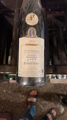 Alsácia Pinot gris Clos Sainteapolline Prestige 2012