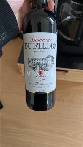 Bordeaux Château Fillon 2020