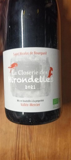 Loire-dalen Saint-Nicolas-De-Bourgueil Valléemercier La Closerie des Hirondelles 2021