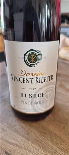 Alsace Ikke specificeret Domaine Vincent Kieffer 2017
