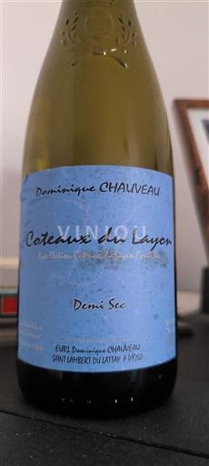 Vallée de la Loire Coteaux-du-layon Dominique Chauveau Non Millésimé
