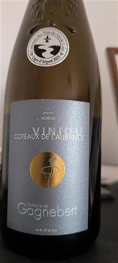Loiredalen Coteaux-de-l'aubance Domaine Gagnebert Icke årgångsbetecknad