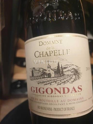 Rhône Valley Gigondas Domaine La Chapelle 2016