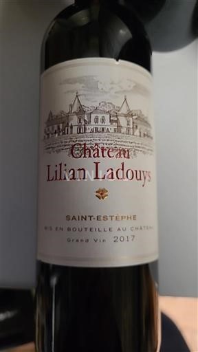 Bordeaux Saint-Estèphe Château Lilian Ladouys Grand Vin 2017