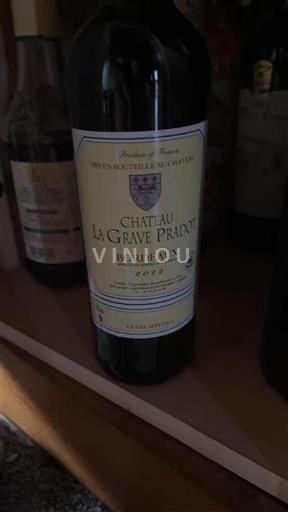 Bordeaux Château La Grave Pradot Spéciale 2022