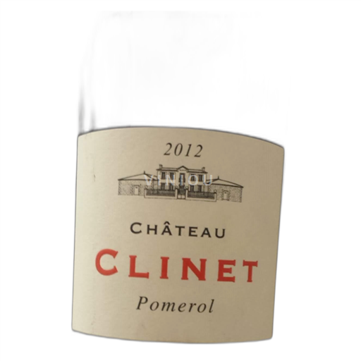 Bordeaux Pomerol Clinet 2012