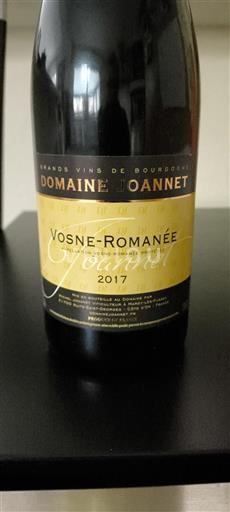 Burgundsko Vosne-romanée Grand Cru Domaine Joannet 2017