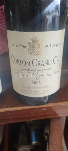 Burgundija Ni doloceno Grand Cru Jean Claude Belland Clos de la Vigne au Saint 2008