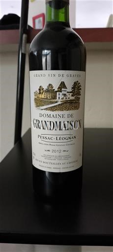 Bordeaux Pessac-Léognan Château Grandmaison 2012