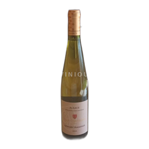 Vin Blanc moelleux Jean Cornelius 2023 France Alsace Gewurztraminer AOC