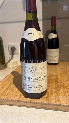 Burgundsko Côte de Beaune Villages Domaine Lequinroussot 1985