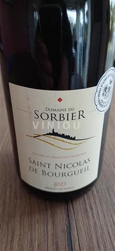 Loirevallei Saint-Nicolas-De-Bourgueil Domaine Sorbier 2023