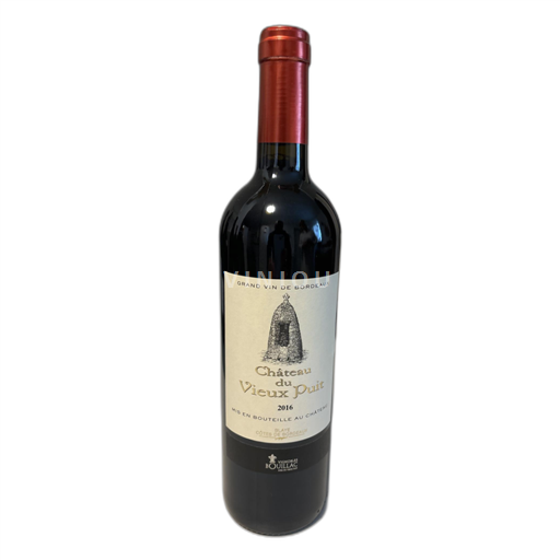 Vin Rouge sec Château Vieux Puit 2016 France Bordeaux Blaye-côtes-de-bordeaux AOC