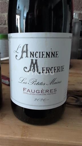 Languedoque Faugères L'ancienne Mercerie Les Petites Mains 2020