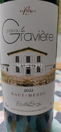 Bordeaux Haut-Médoc Château La Gravière 2022