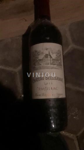 Burdeos Pauillac Belle Grave 2011