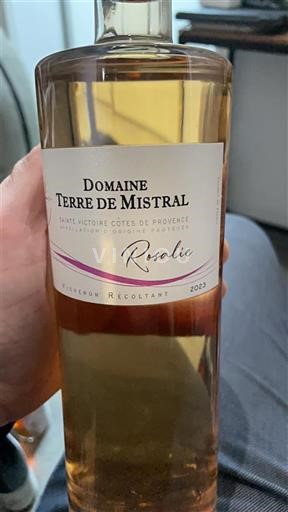 Provence Côtes-de-Provence Domaine Terre De Mistral Rosalie 2023