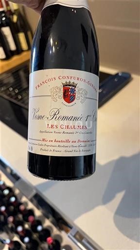 Bourgogne Ospecificerad Premier Cru François Confurongindre Les Chaumes 2015