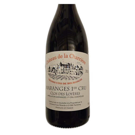 Bourgogne Maranges Château de la Charrière Clos des Loyères 2023