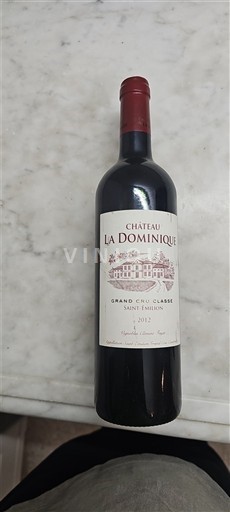 Bordeaux Saint-Émilion Grand Cru Château La Dominique 2012