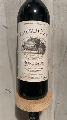 Bordeaux Château Cazat 2001