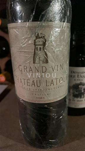 Bordeaux Pauillac Grand Cru Château Latour Grand Vin 1983