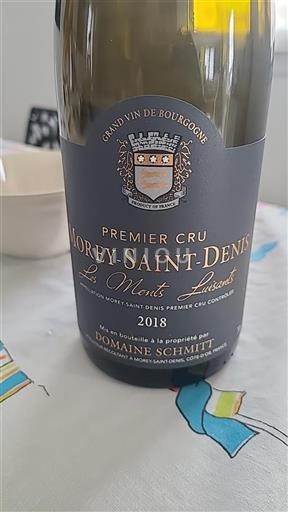 Bourgogne Premier Cru Domaine Schmitt Les Monts Luisants 2018