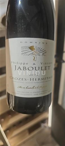 Valle del Rodano Crozes-Hermitage Philippe & Vincent Jaboulet 2012