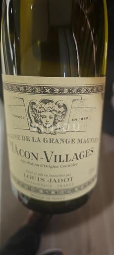 Burgundija Mâcon in Mâcon-villages Domaine La Grange Magnien Neleten.