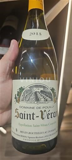 Burgundy Saint-Véran Pouilly 2015