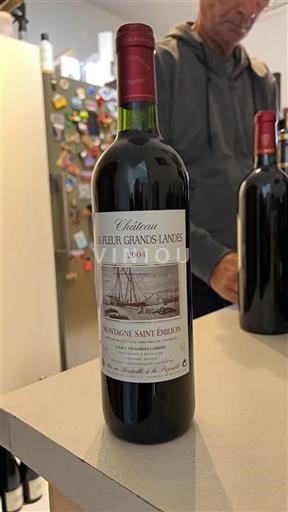 Bordeaux Montagne-saint-émilion Château La Fleur Grandslandes 2004