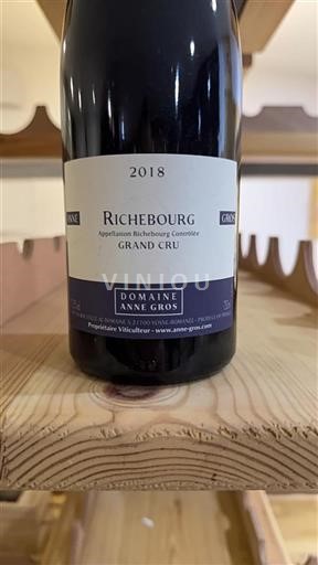 Burgundsko Richebourg Grand Cru Domaine Anne Gros 2018