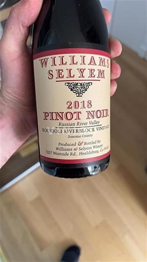 Kalifornialaiset AVA:t Russian River Valleyn viinialue Williams Selyem 2018