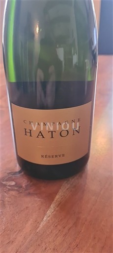 Champagne Haton Réserve Icke årgångsbetecknad