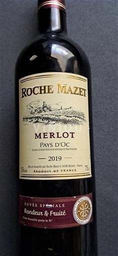 Languedoc-Roussillon Pays d'Oc Roche Mazet Rondeur & Fruité 2019