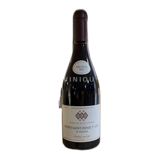 Vin Rouge sec Le Village Domaine Pierre André 2017 France Bourgogne AOC Premier Cru