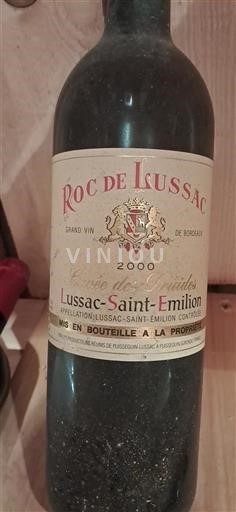Burdeos Lussac-Saint-Émilion Roc De Lussac des Druides 2000
