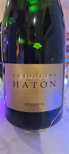 Champagne Haton Réserve Icke årgångsbetecknad