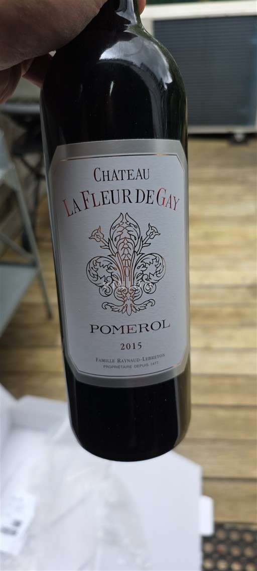 Bordeaux Pomerol Château La Fleur De Gay 2015