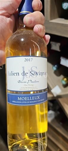 Southwest Côtes de Bergerac Julien De Savignac Pauline 2017