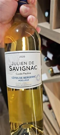 Southwest Côtes de Bergerac Julien De Savignac Pauline 2020