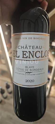 Burdeos Côtes de Blaye Château Enclos 2020