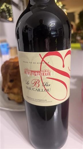 Bordeaux Bordeaux supérieur Château Maucaillou Le B par Maucaillou 2021