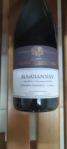 Borgoña Marsannay Philippe Robert & Fils Champs-Perdrix 2023