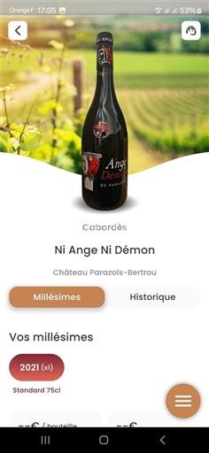 Langvedok Cabardès Château Parazolsbertou Ni Ange Ni Démon 2021