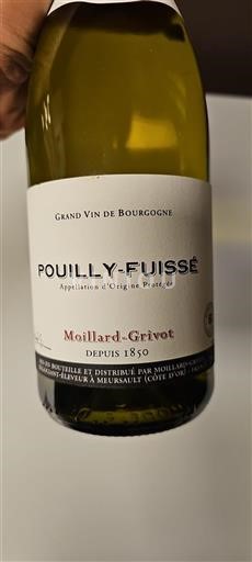 Burgundy Pouilly-Fuissé Grand Cru Moillardgrivot 2022